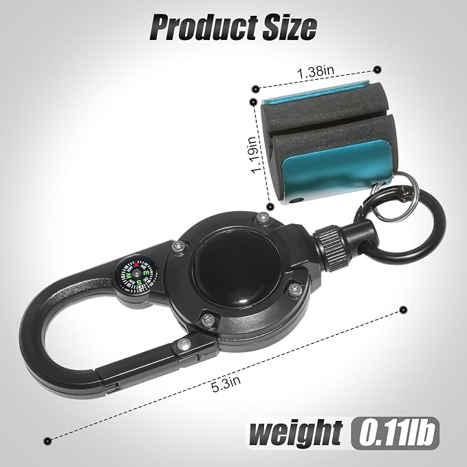 Fishing Rod Clip, Wearable Fishing Rod Holder, Portable Fishing Rod Accessory - Image 5