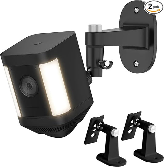 2Pack Security Wall Mount for Ring Spotlight Cam Battery and Ring Spotlight Cam by ALERTCAM