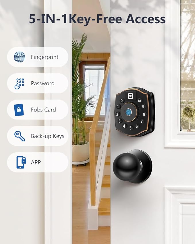 Geek Smart Fingerprint Deadbolt Lock - Image 2