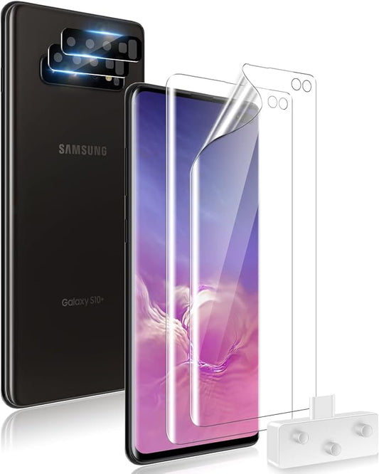 TOCOL 2+2 Pack Fit for Samsung Galaxy S10 Plus by TOCOL