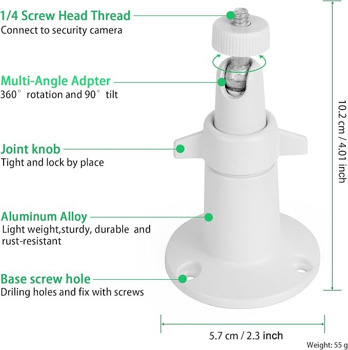 UYODM 2 Pack Wall Mount Holder Compatible - Image 4