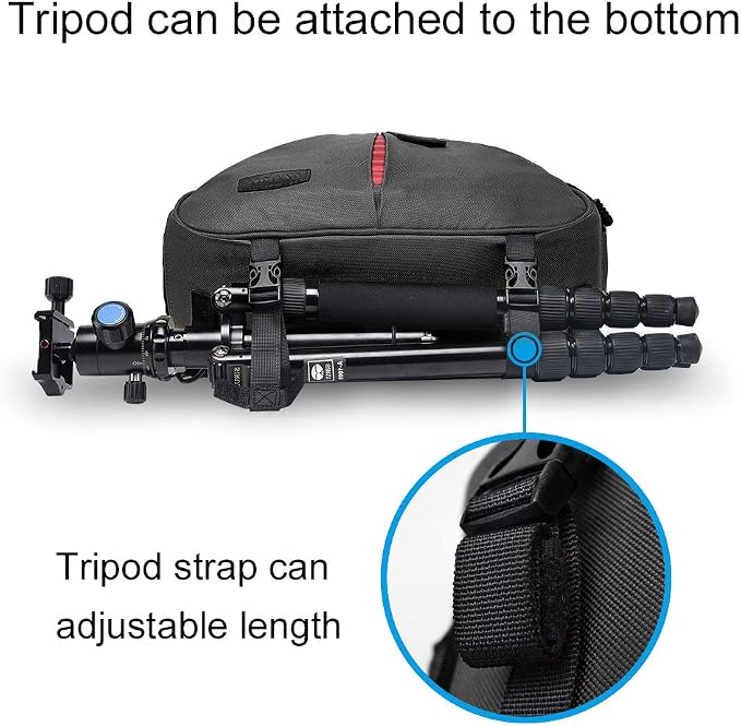 CADeN Camera Bag Sling Backpack Camera Case Waterproof - Image 6