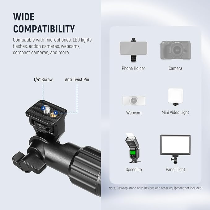 NEEWER Overhead Camera Mount - Image 6
