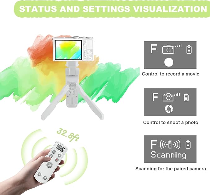 Remote Control for Fujifilm Camera, USB-C Rechargeable Wireless Shutter Release - Image 7
