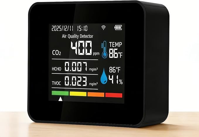 Smart Air Quality Monitor, Indoor Air Quality Meter - Image 2