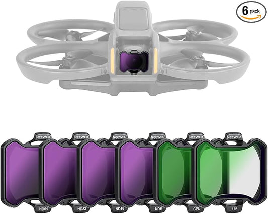 NEEWER Snap On ND&UV&CPL Filter Set Compatible by Neewer