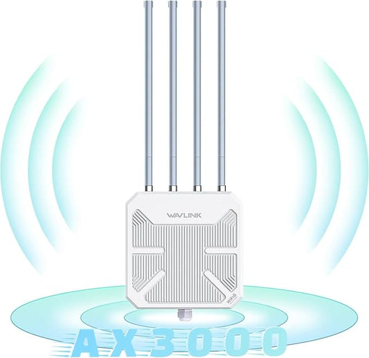 WAVLINK 2026 AX3000 WiFi 6 Wireless Outdoor Wireless Access Points, Long Range by WAVLINK%C2%AE