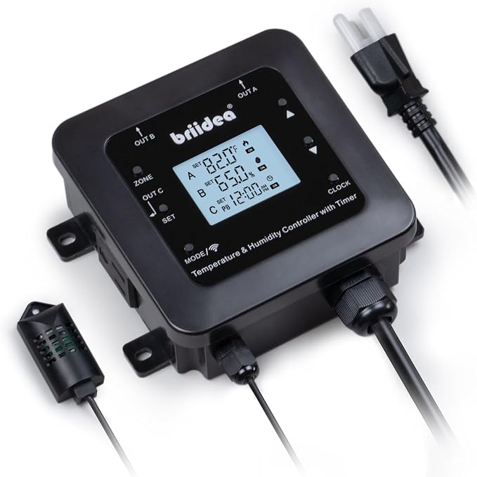 Briidea Smart WiFi Temperature and Humidity Controller by briidea