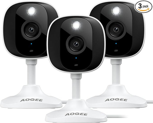 AOQEE 2K Cameras for Home Security-Outdoor/Indoor Camera for by AOQEE