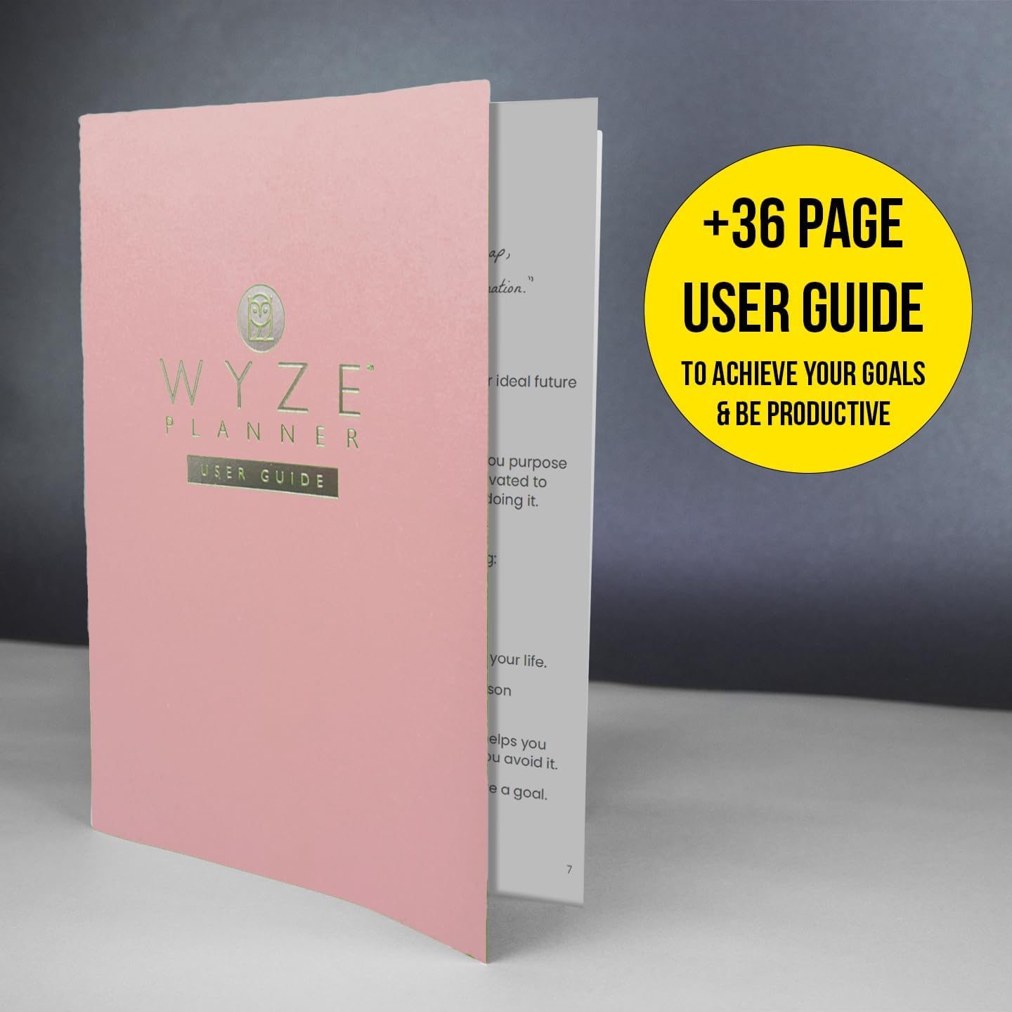 Undated Daily Planner – 1-Year B5 Productivity Organizer with Two-Page Weekly Spread, Goal Setting, Habit Tracker, Weekly & Monthly Pages – Hardcover Time Management Notebook (Pink)