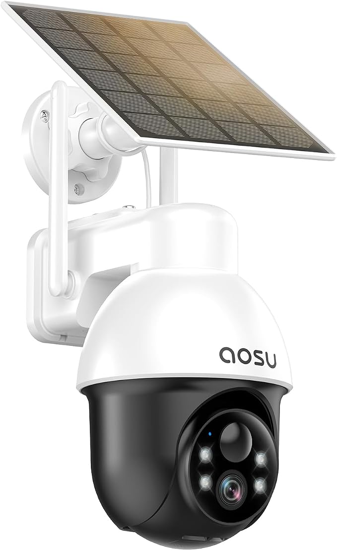 AOSU Solar Security Camera Wireless Outdoor by AOSUSecurityOffical