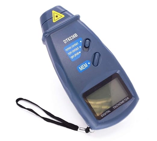 CyberTech 3 in 1 Tri-Mode Contact and Laser Non-Contact RPM Tach Digital Photo - Image 3