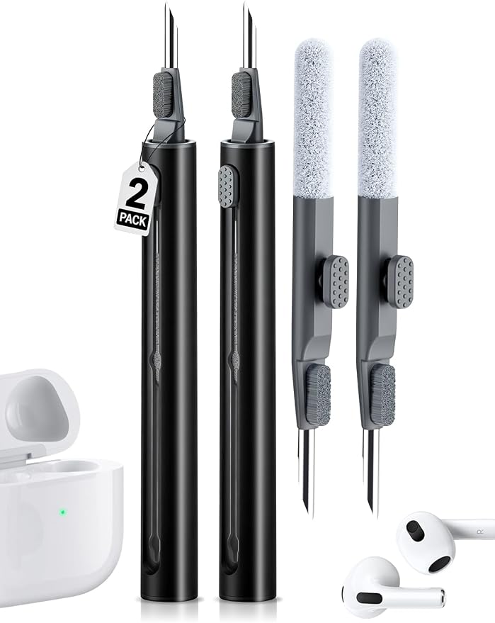 Cleaner Kit for Airpods, Earbuds Cleaning kit for Airpods Pro 1 2 3, Phone by AKIKI