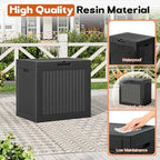 Outdoor Storage Box, Resin Deck Boxes Indoor and outdoor, Waterproof Storage - Image 4