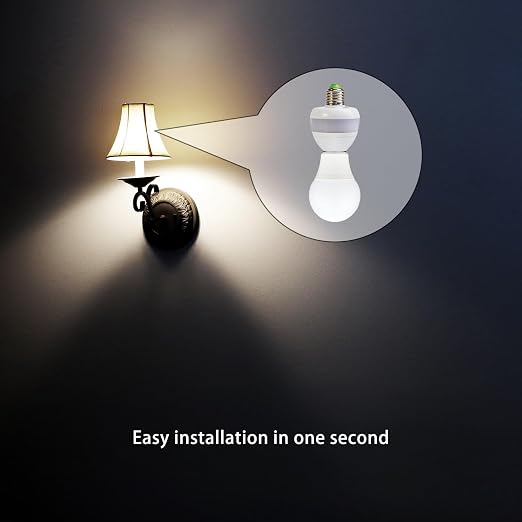 eLEDing Motion Sensor Retrofit Light Socket Adapter – Radar Motion Screw Base - Image 6