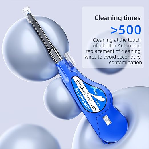 Fiber Optic Cleaner for MTP/MPO Connector, Over 500 Times Cleans, Fiber Endface - Image 2
