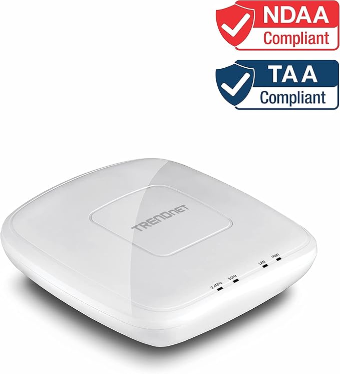 TRENDnet AC1750 Dual Band PoE Access Point, TEW-825DAP, 1300Mbps WiFi-AC+ - Image 9