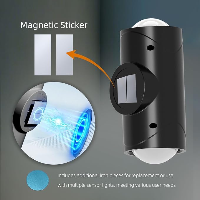LED Wireless Wall Sconce with 7 Colors Changing, Motion Sensor Light Indoor - Image 3