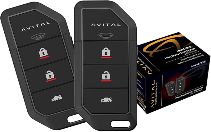 Avital 2103L Automotive Keyless Entry System by Avital