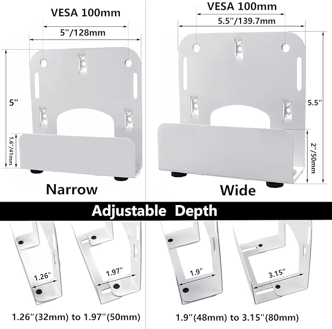 Cable Box Wall Mount Modem Adjustable Wall Mount - Image 3