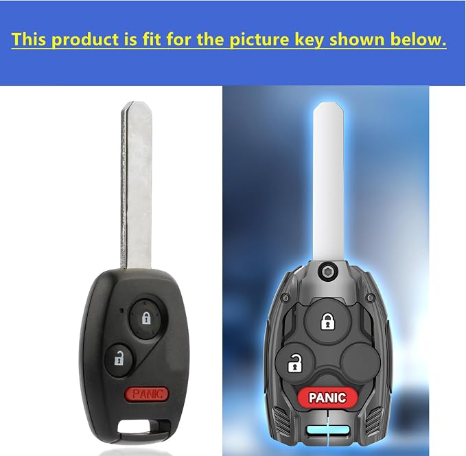 Keyless Entry Systems for Honda Key Fob Cover Fits for Honda - Image 2