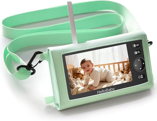 HelloBaby 5" Green Baby Monitor Case by HelloBaby