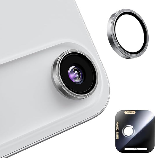 MAGIC JOHN for iPhone Air Camera Lens Protector 9H Aerospace Tempered Glass by MAGICJOHN