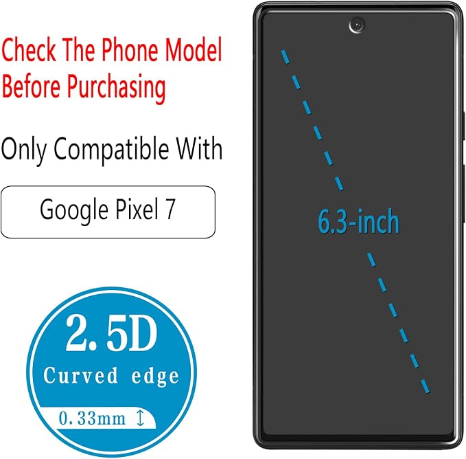 Screen Protector for Google Pixel 7 - Image 3