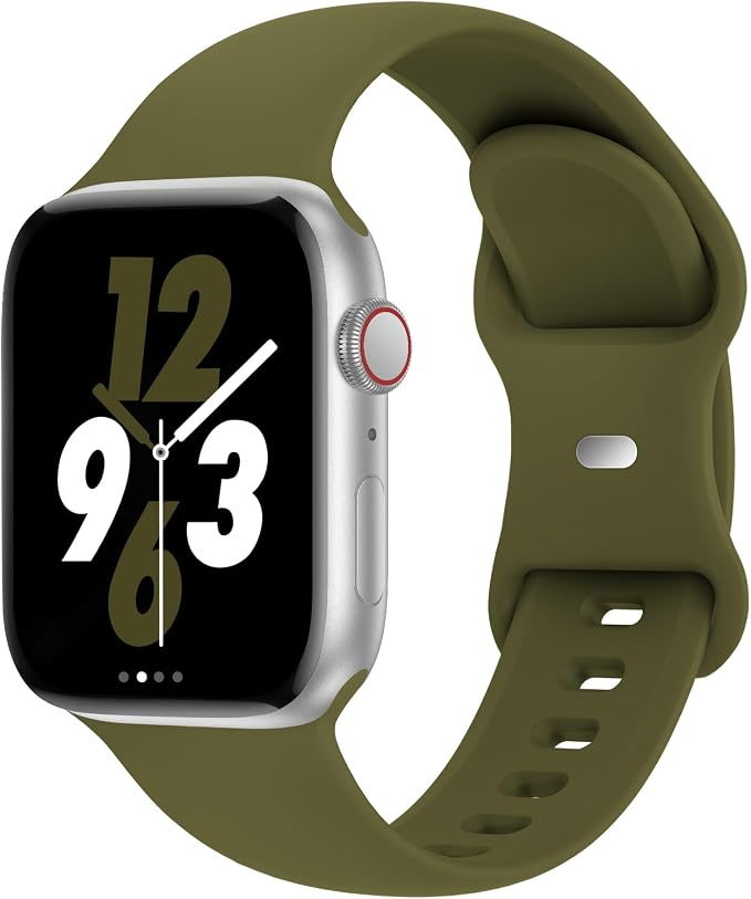 Sport Band Compatible with Apple Watch 38mm 40mm 41mm 42mm 44mm 45mm 46mm 49mm by Acrbiutu