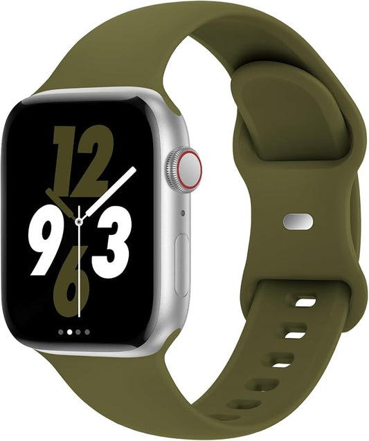 Sport Band Compatible with Apple Watch 38mm 40mm 41mm 42mm 44mm 45mm 46mm 49mm by Acrbiutu