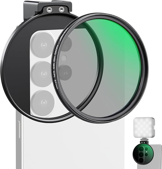 NEEWER 67mm Phone CPL Filter by Neewer