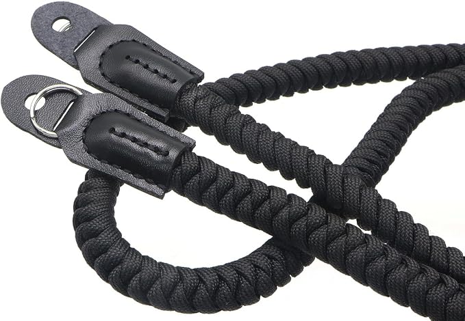 Paracord Woven Camera Neck Shoulder Strap Belt Hand Compatible - Image 3