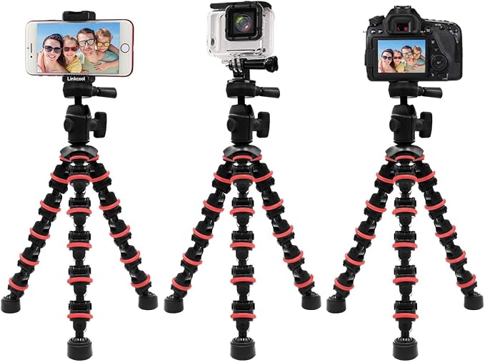 Linkcool Octopus Tripod with Wireless Remote Holder Mount - Image 5