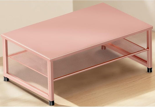 ECOLOVI 2-Tier Computer Monitor Stand Riser, Desk Organizer by ECOLOVI