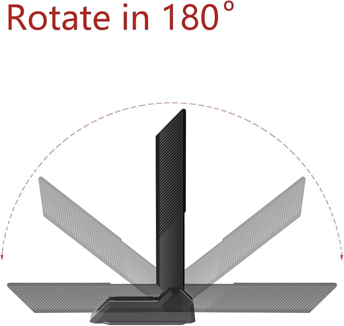 External WiFi 6 6E Tri-Band Antenna 6GHz 5.8GHz 2.4GHz Magnetic Base Antenna - Image 4