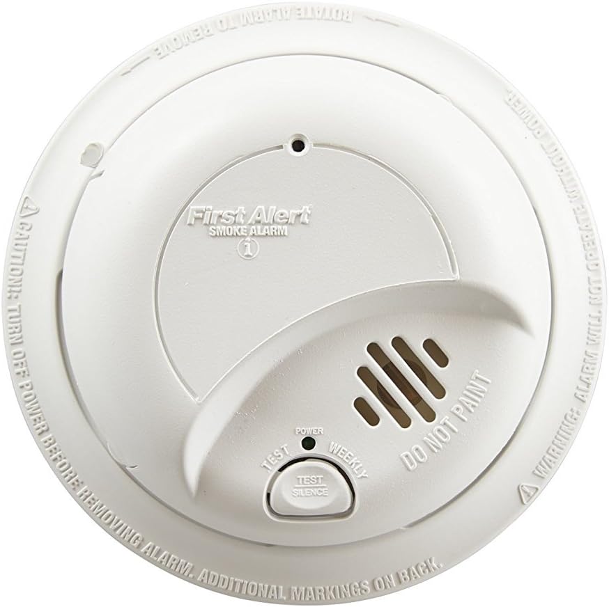 First Alert 9120B / SMI100-AC Smoke Detector, Hardwired Alarm - Image 4
