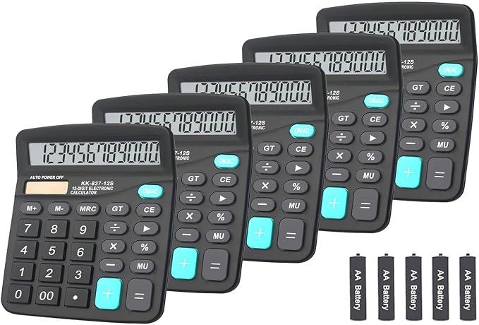 Calculators, Large Button Calculator by BESTWYA