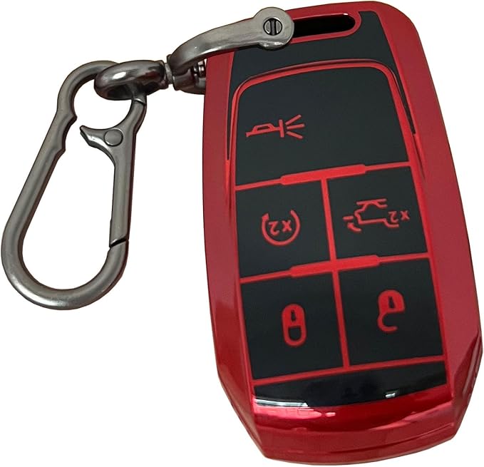 for Ram Key Fob Shell Keyless Entry Systems Fit by AIOEUOIA