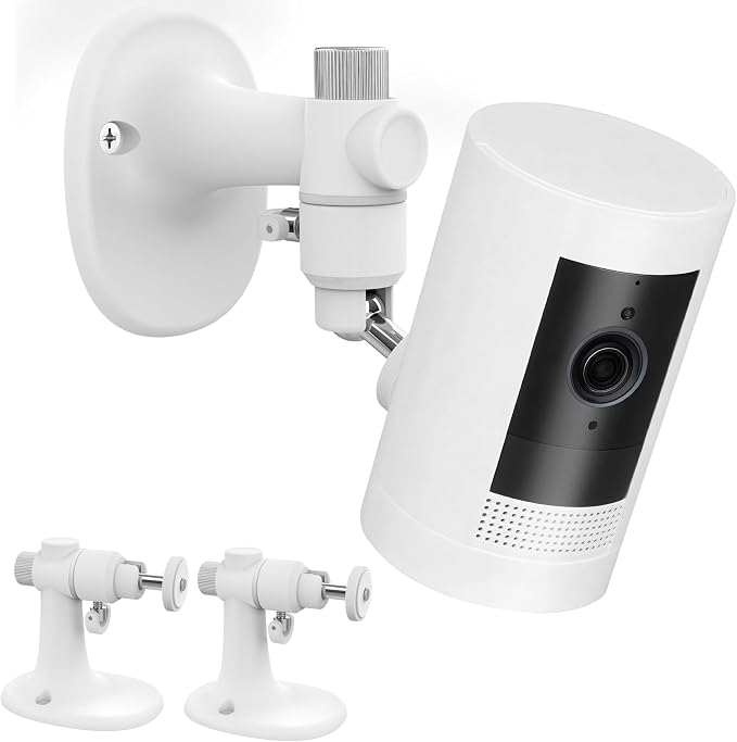 2Pack Wall Mount Bracket for Ring Stick Up Cam & Ring Outdoor Cam Plus by KIDJOYO
