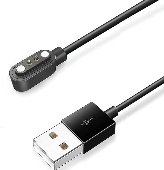 Lamshaw Compatible with TOOBUR IDW16 Smart Watch Charger, Magnetic USB Cable - Image 3
