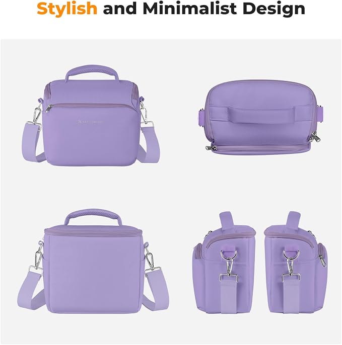 K&F CONCEPT Camera Sling Bag Small Crossbody Camera Case DSLR/SLR/Cute Compact - Image 7