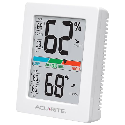 AcuRite Humidity Meter Hygrometer and Indoor Digital Thermometer - Image 2