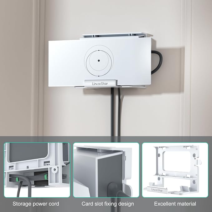 Linkoostar Starlink Gen 3 Router Mount, All in One Starlink Router Wall Mount - Image 6