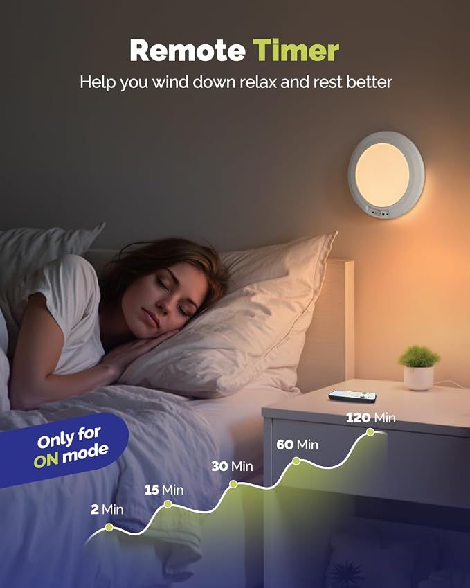 4PCs 10, 000mAh Rechargeable Ceiling Light - Image 8