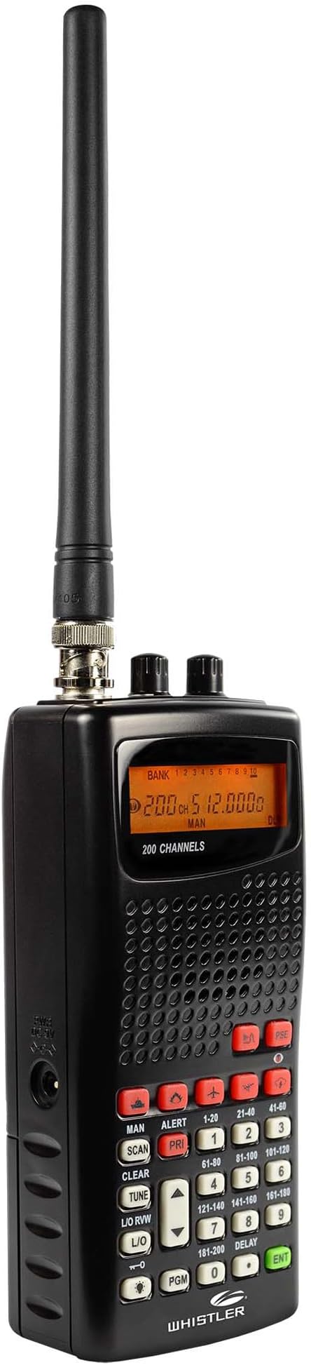 Whistler WS1010 Analog Handheld Scanner – 400 Channels, Same Weather Alerts by Whistler