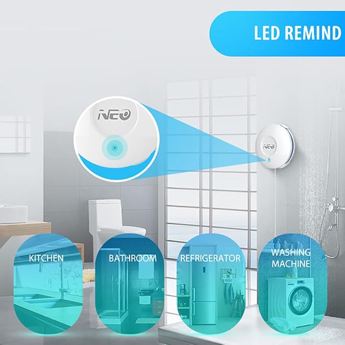 NEO Z-Wave Plus 700s Water Leak Sensor, Smart Water Detector - Image 5