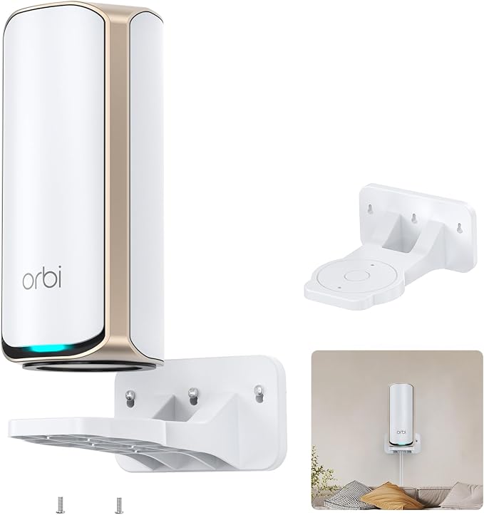 Wall Mount for Orbi WiFi 7 Router, Compatible by SURVADV