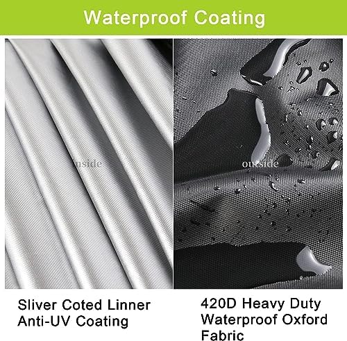 Waterproof Fire Pit Cover Rectangular - Image 5