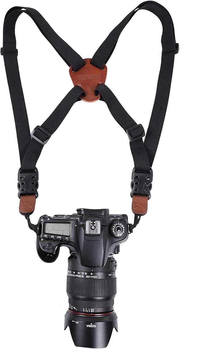 Vigorport Camera Strap, Cross Shoulder Straps - Image 4