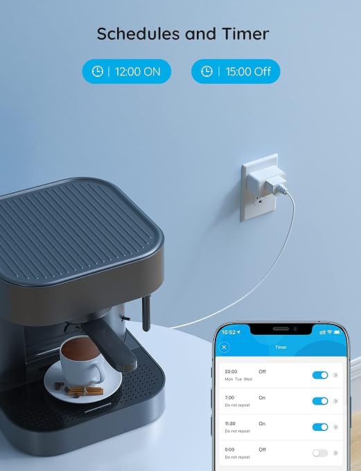 Govee Smart Plug 15A, WiFi Bluetooth Outlets 4 Pack Work - Image 9